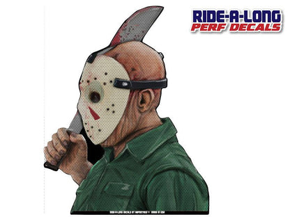 Machete Killer *RIDE A LONG* Perforated Decal - Angler's Pro Tackle & Outdoors