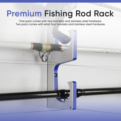 TRAPSKI Premium Fishing Rod/Pole Holder Rack Organizers
