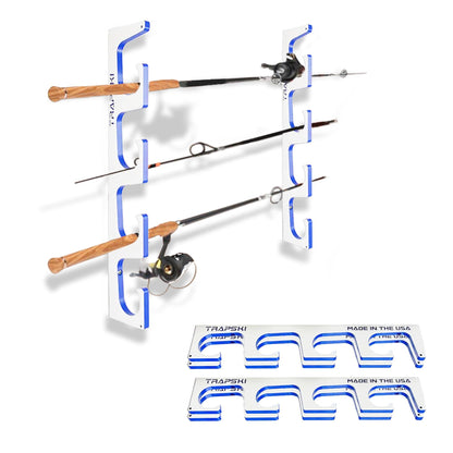 TRAPSKI Premium Fishing Rod/Pole Holder Rack Organizers