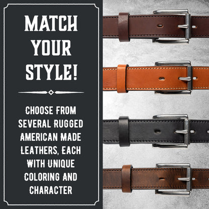 Main Street Forge - The Icon Leather Belt