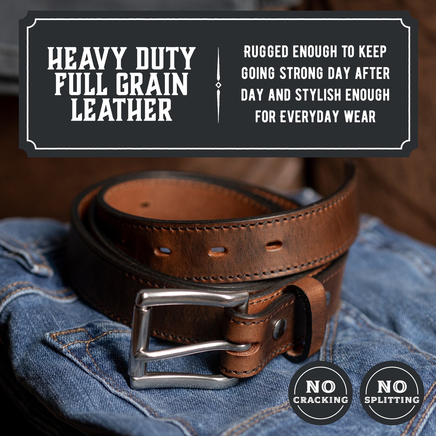 Main Street Forge - The Icon Leather Belt