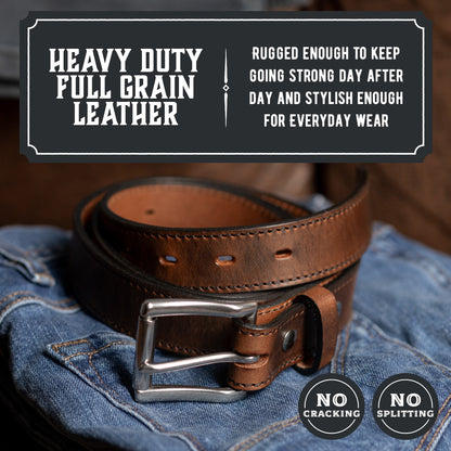 Main Street Forge - The Icon Leather Belt