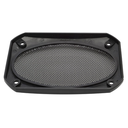 Magnadyne G46WI-PR | 4" x 6" Satin Finish Speaker Grills | Black Metal Mesh - Pair