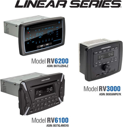 Magnadyne Linear Series RV3000 | AM/FM & USB/BT Deckless Wall Mount Receiver - Angler's Pro Tackle & Outdoors