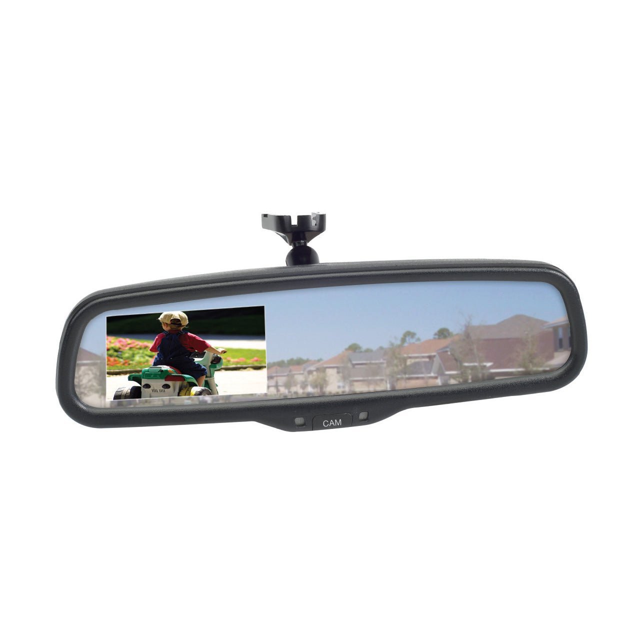 Magnadyne M37 | Rear View Mirror with Built - in LCD Camera Monitor - Angler's Pro Tackle & Outdoors