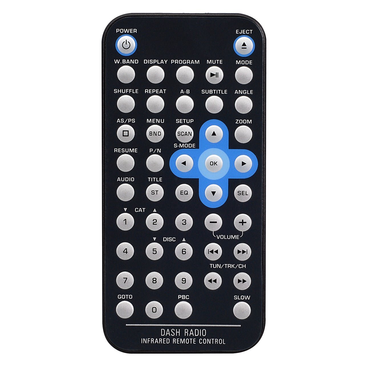 Magnadyne RC9900DVD | Replacement Remote Control for M9900DVD Receiver - Angler's Pro Tackle & Outdoors