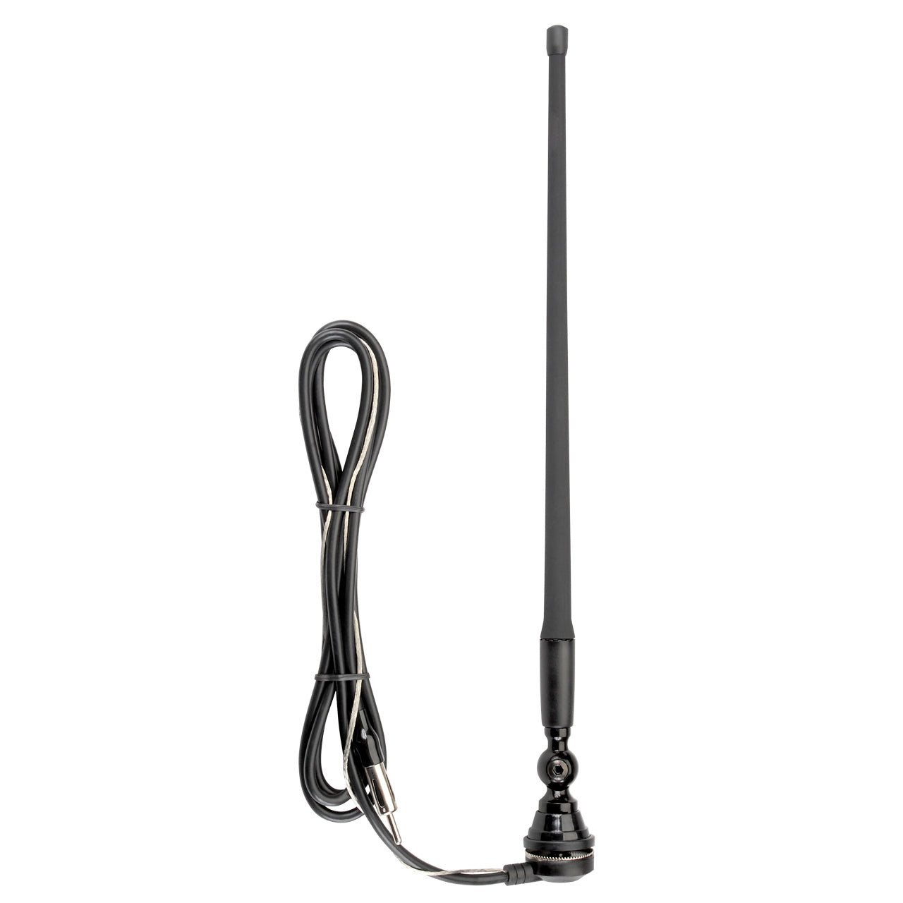 Magnadyne RV71 | AM/FM Rubber Mast Antenna w/ 72" Cable | Black - Angler's Pro Tackle & Outdoors