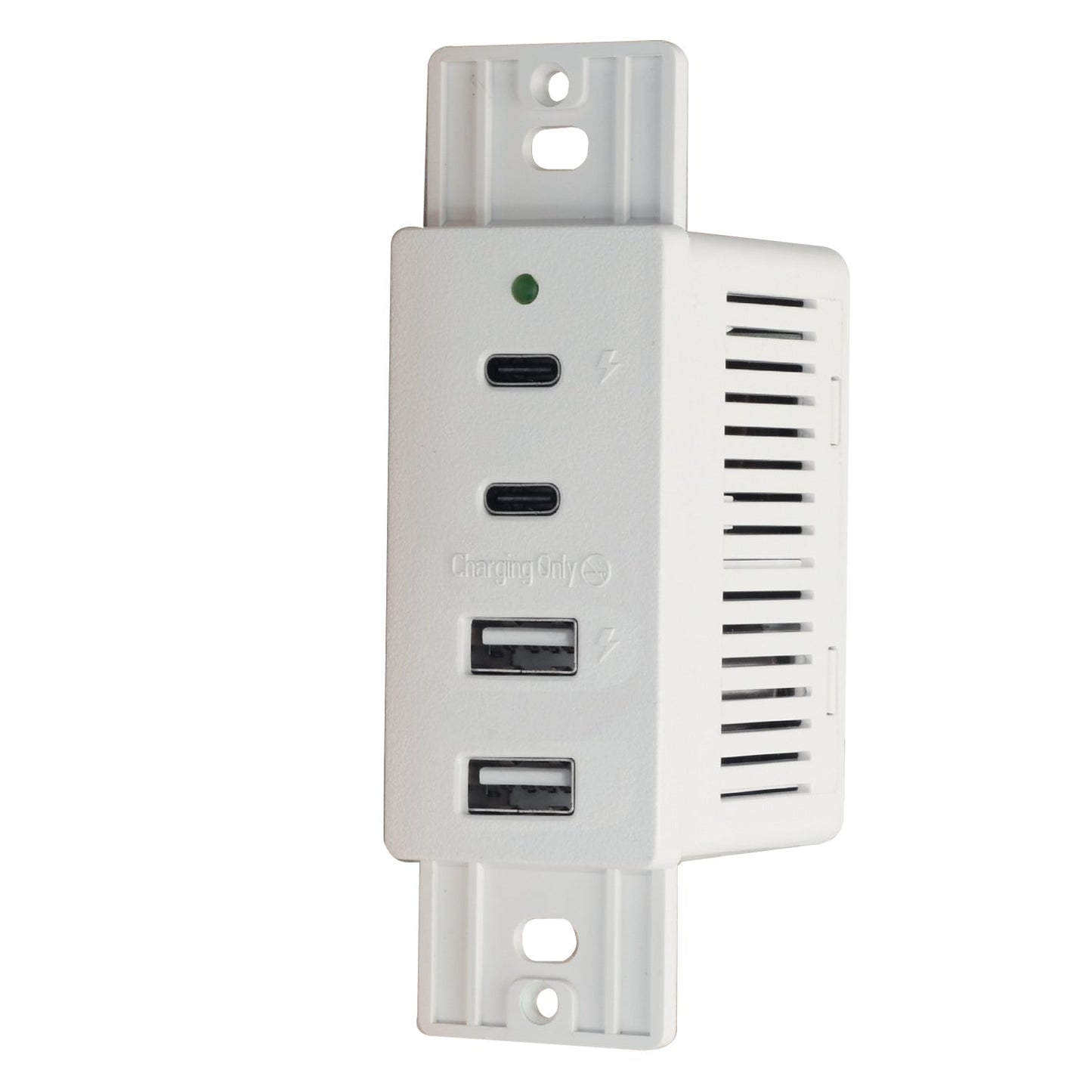 Magnadyne WCP-USBAC-B | Wall Mount Dual USB A & C Charger | 4 Ports & Wall Plate