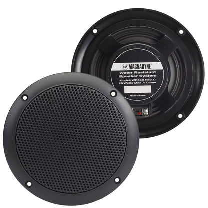 Magnadyne WR50-PAIR | 5" Dual Cone Slim Profile Speakers | Black or White
