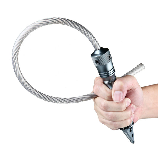 Stinger Survival Tools Whip Car Emergency Tool (XL Gatekeeper Edition, Tungsten Grey)