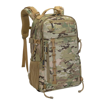MUCITUP MUCTAC Tactical Backpack – 30L, 500D Cordura, YKK Zippers – Multicam, Black, or Khaki