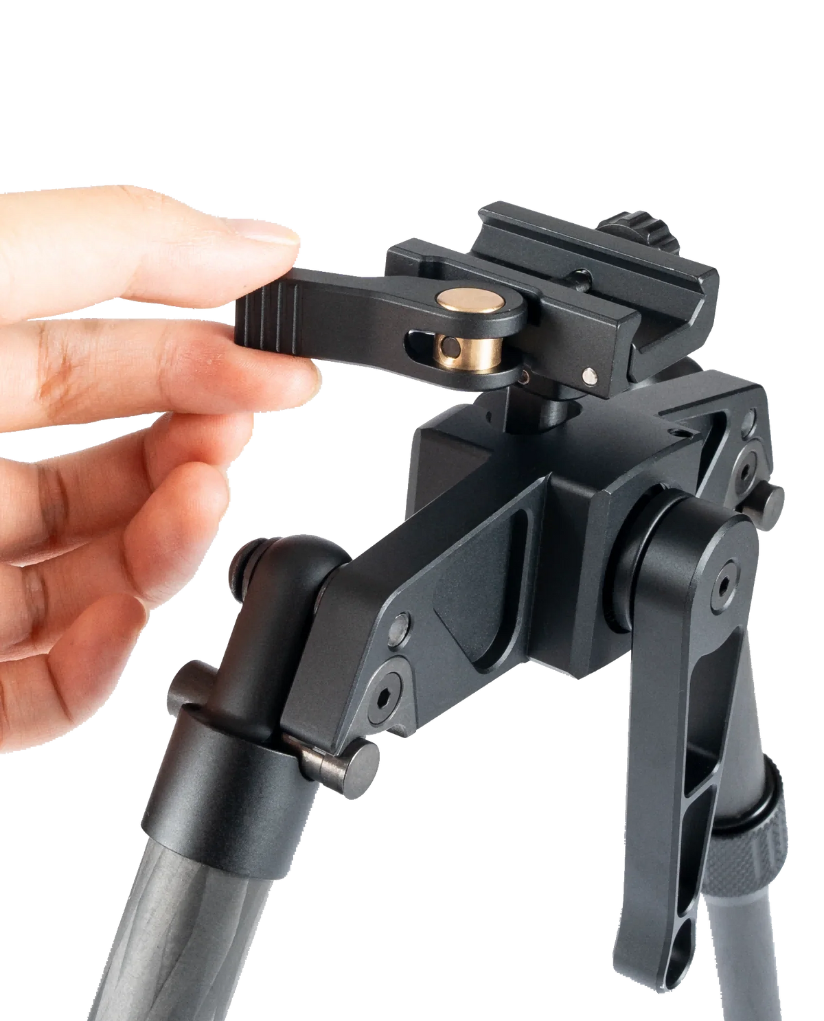 Linkogear HB-C03 Carbon Fiber Bipod Picatinny & ARCA Monoball Fix 26mm Mount
