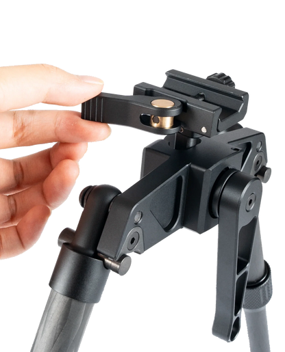 Linkogear HB-C03 Carbon Fiber Bipod Picatinny & ARCA Monoball Fix 26mm Mount