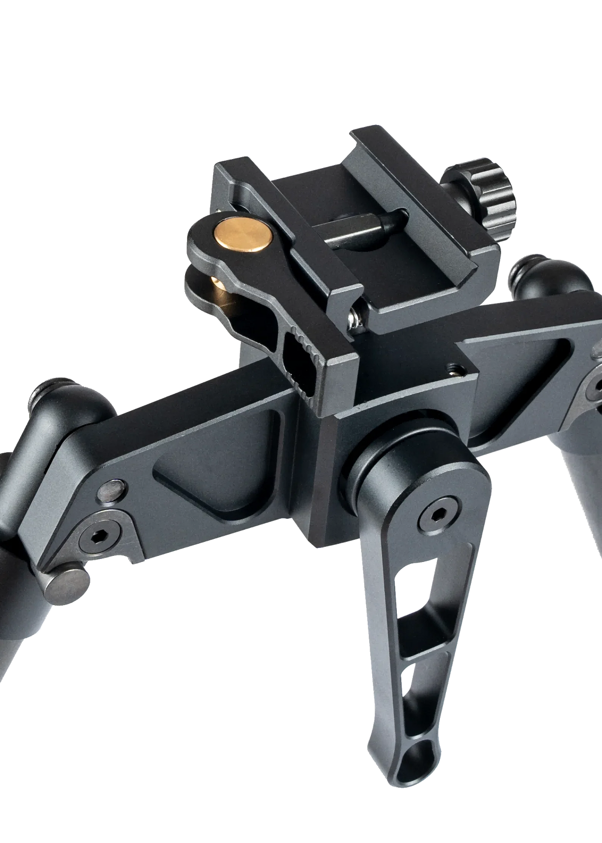 Linkogear HB-C03 Carbon Fiber Bipod Picatinny & ARCA Monoball Fix 26mm Mount