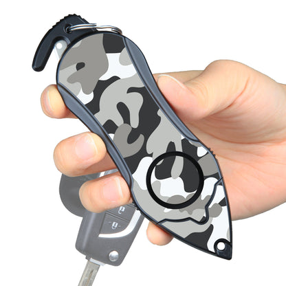 Stinger Survival Tools Personal Alarm Keychain Safety Emergency Tool (Camouflage Black)