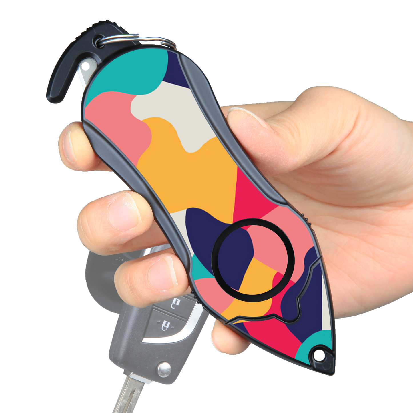 Stinger Survival Tools Personal Alarm Keychain Safety Emergency Tool (Colorful)