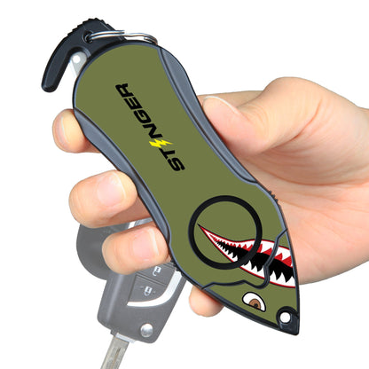 Stinger Survival Tools Personal Alarm Keychain Safety  Emergency Tool  (Shark)