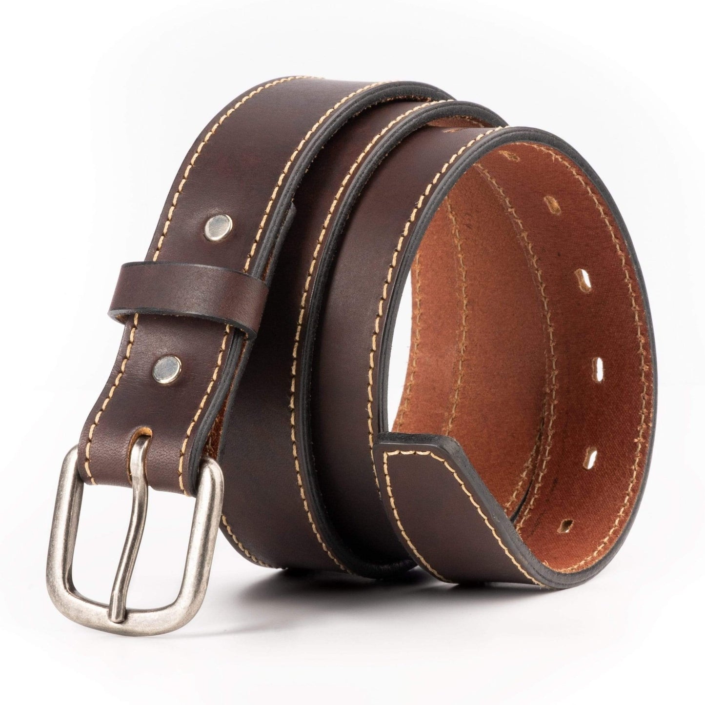 Main Street Forge - The Executive Leather 1 1/4 Inch Dress Belt - Angler's Pro Tackle & Outdoors