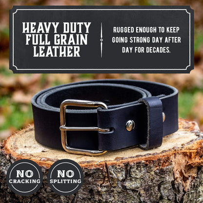 Main Street Forge - The Journeyman Leather Belt - Angler's Pro Tackle & Outdoors