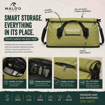 Malo'o Wetsuit Changing Bag