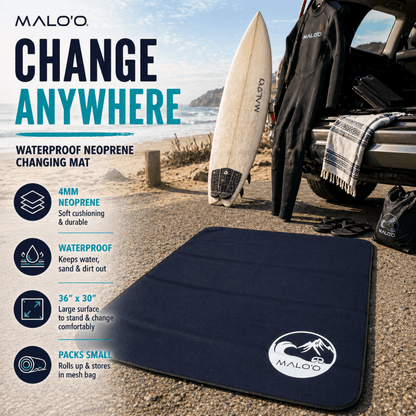 Malo'o Wetsuit Changing Mat