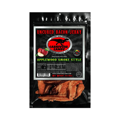 Manly Man Co. Applewood Smoke Style Bacon Jerky - Angler's Pro Tackle & Outdoors