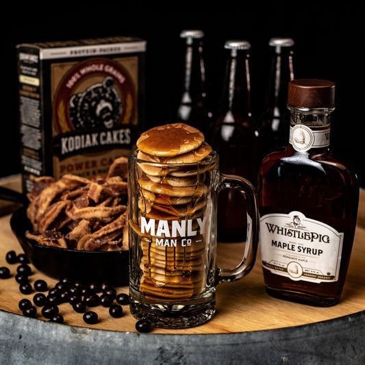 Manly Man Co. Bacon, Beer & Whiskey MANcakes™ Kit - Angler's Pro Tackle & Outdoors