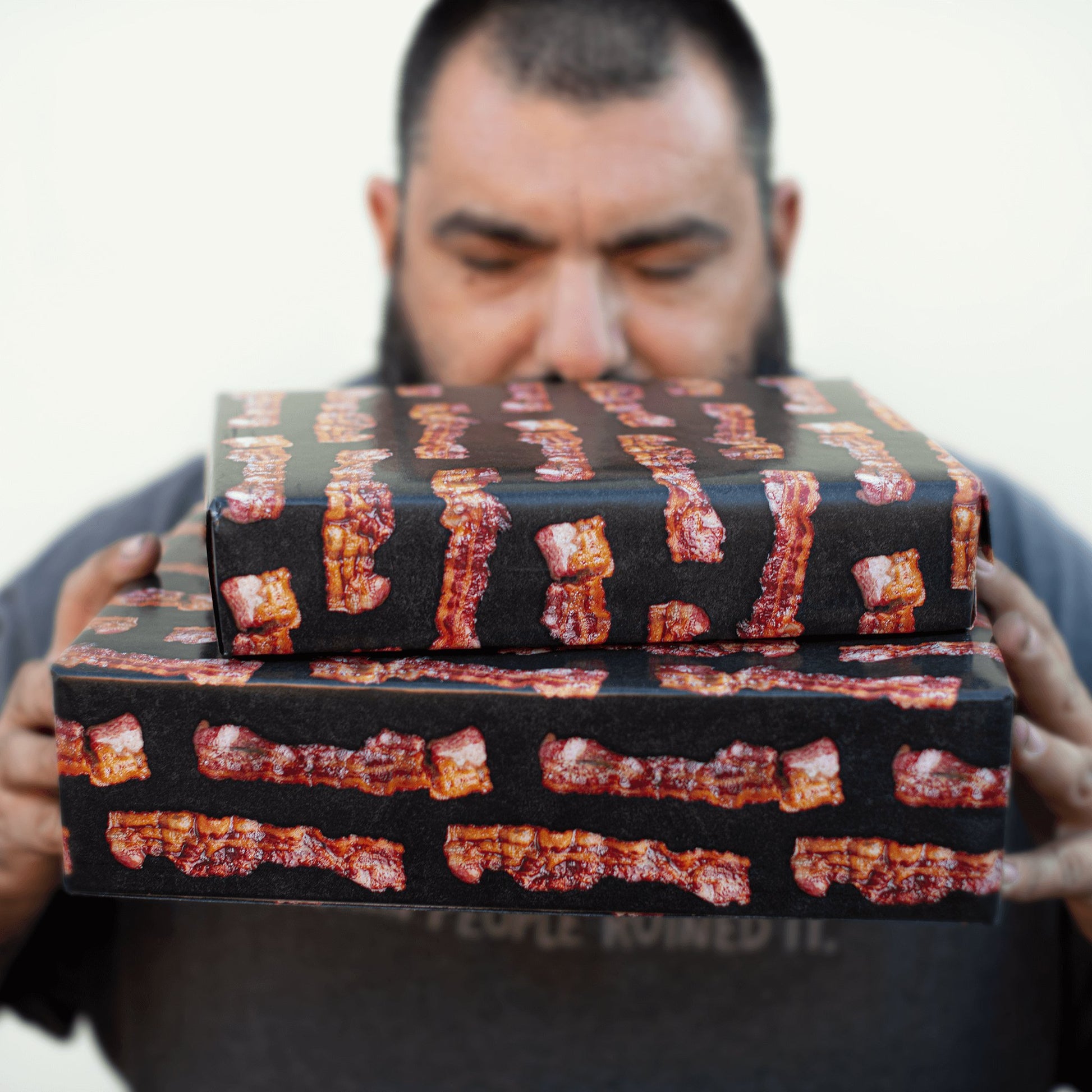 Manly Man Co. Bacon Scented Gift Wrapping Paper - Angler's Pro Tackle & Outdoors