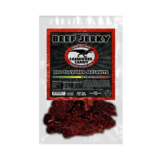 Manly Man Co. Barbecue Mesquite Beef Jerky - Angler's Pro Tackle & Outdoors