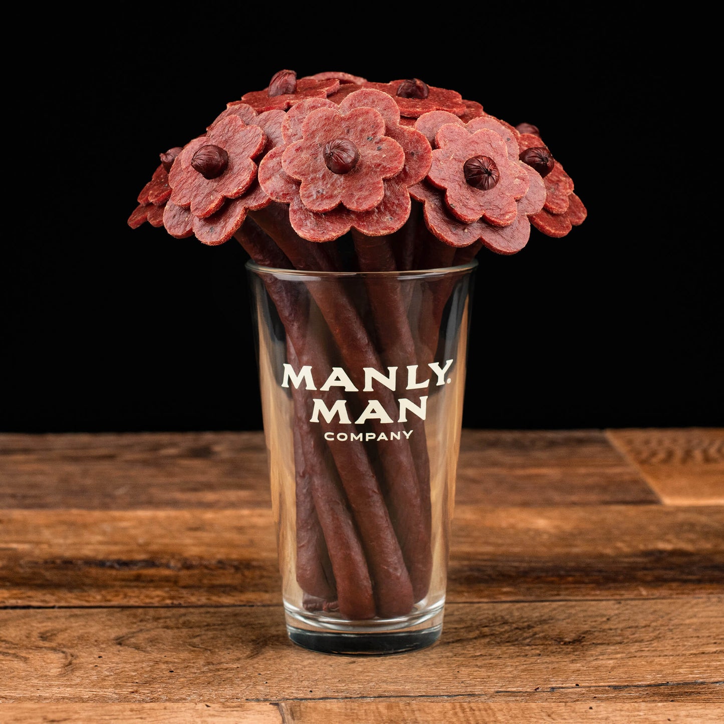 Manly Man Co. Beef Jerky Flower Bouquet - Angler's Pro Tackle & Outdoors