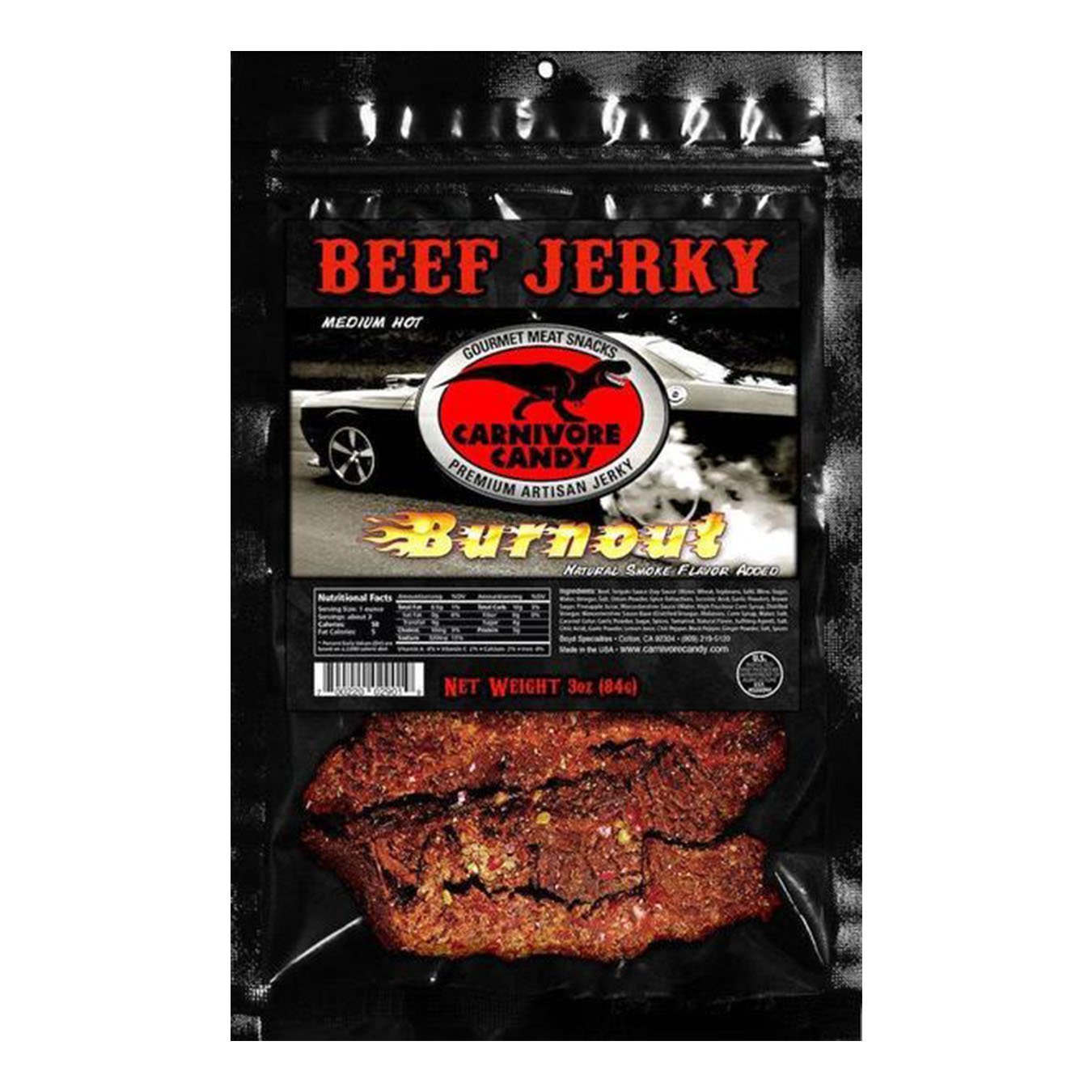 Manly Man Co. Burnout Beef Jerky - Angler's Pro Tackle & Outdoors