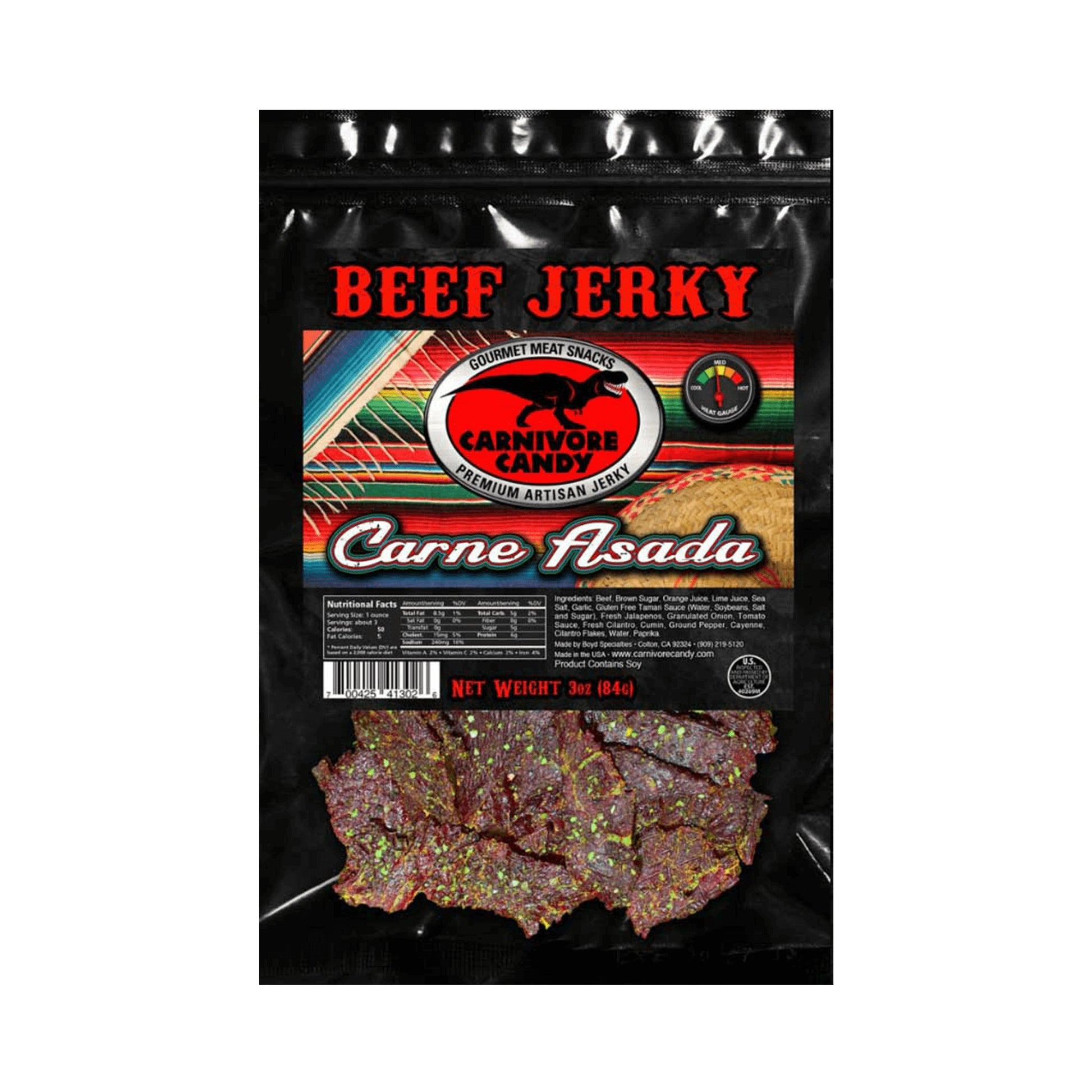 Manly Man Co. Carne Asada Beef Jerky - Angler's Pro Tackle & Outdoors