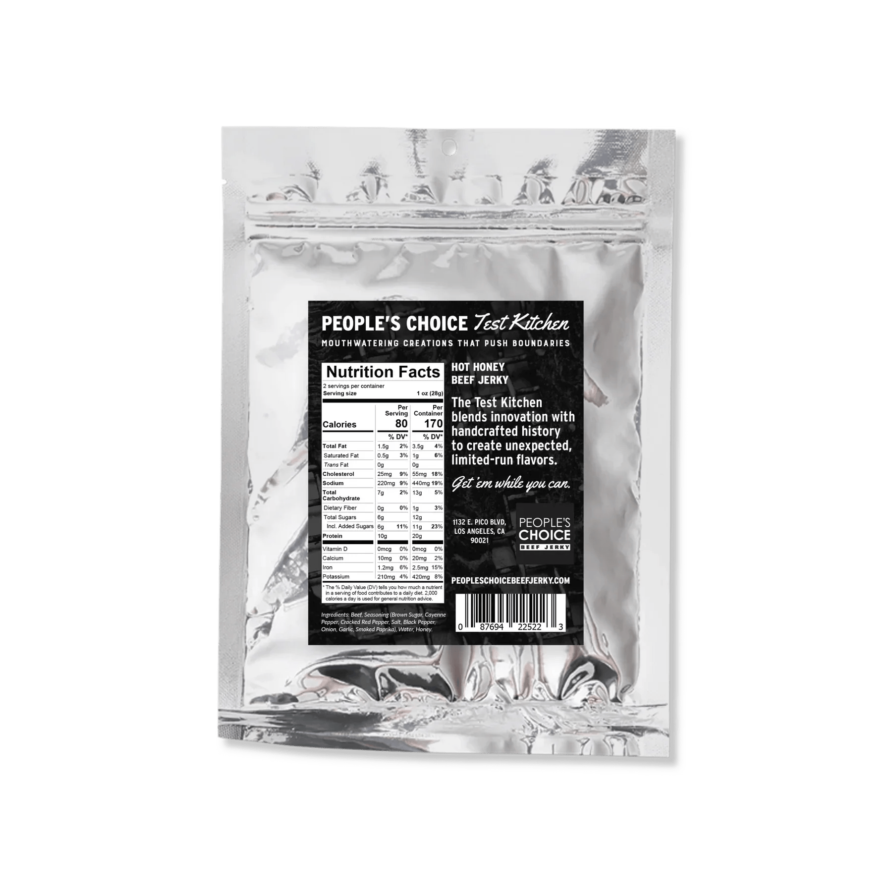 Manly Man Co. Hot Honey Beef Jerky - Angler's Pro Tackle & Outdoors