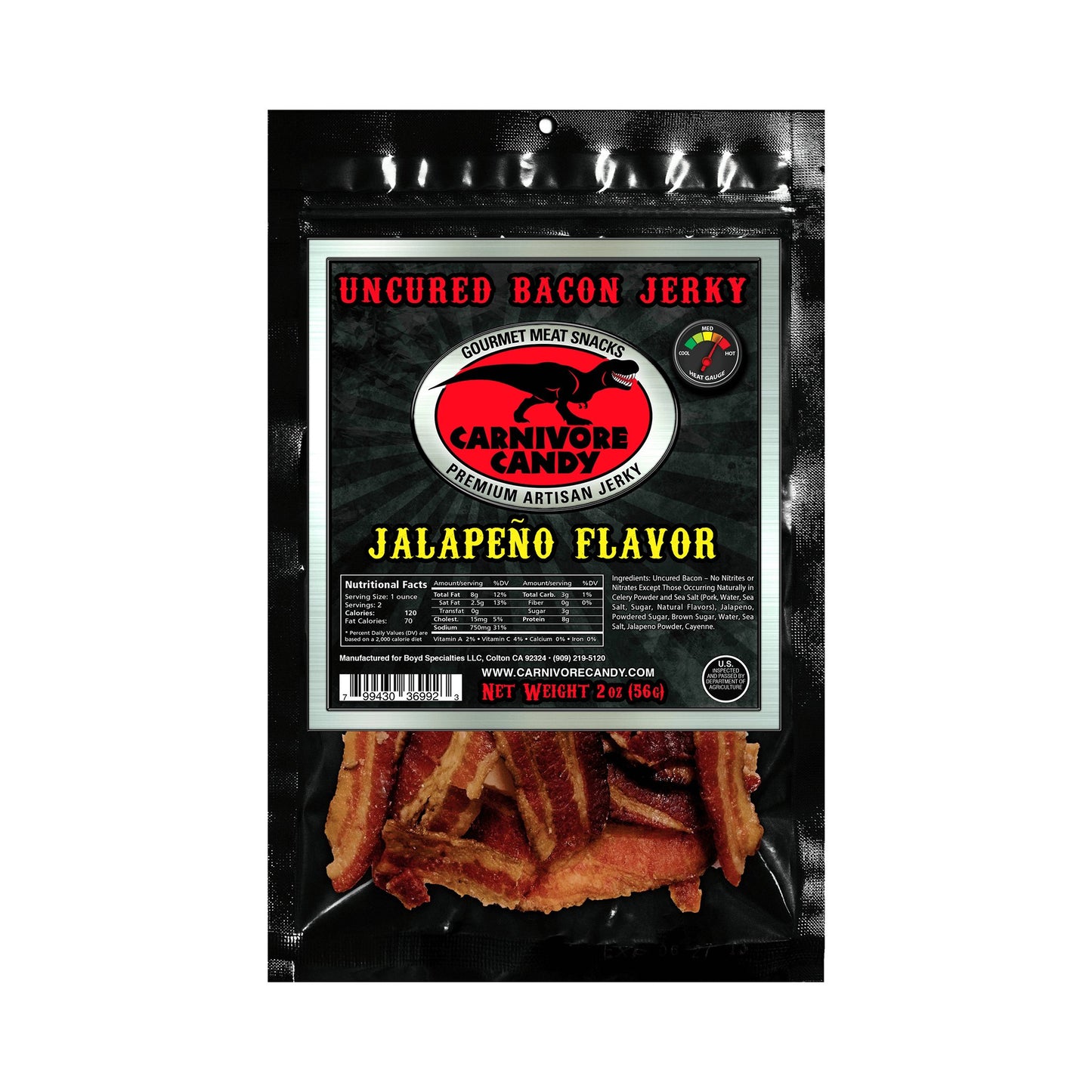 Manly Man Co. Jalapeño Bacon Jerky - Angler's Pro Tackle & Outdoors