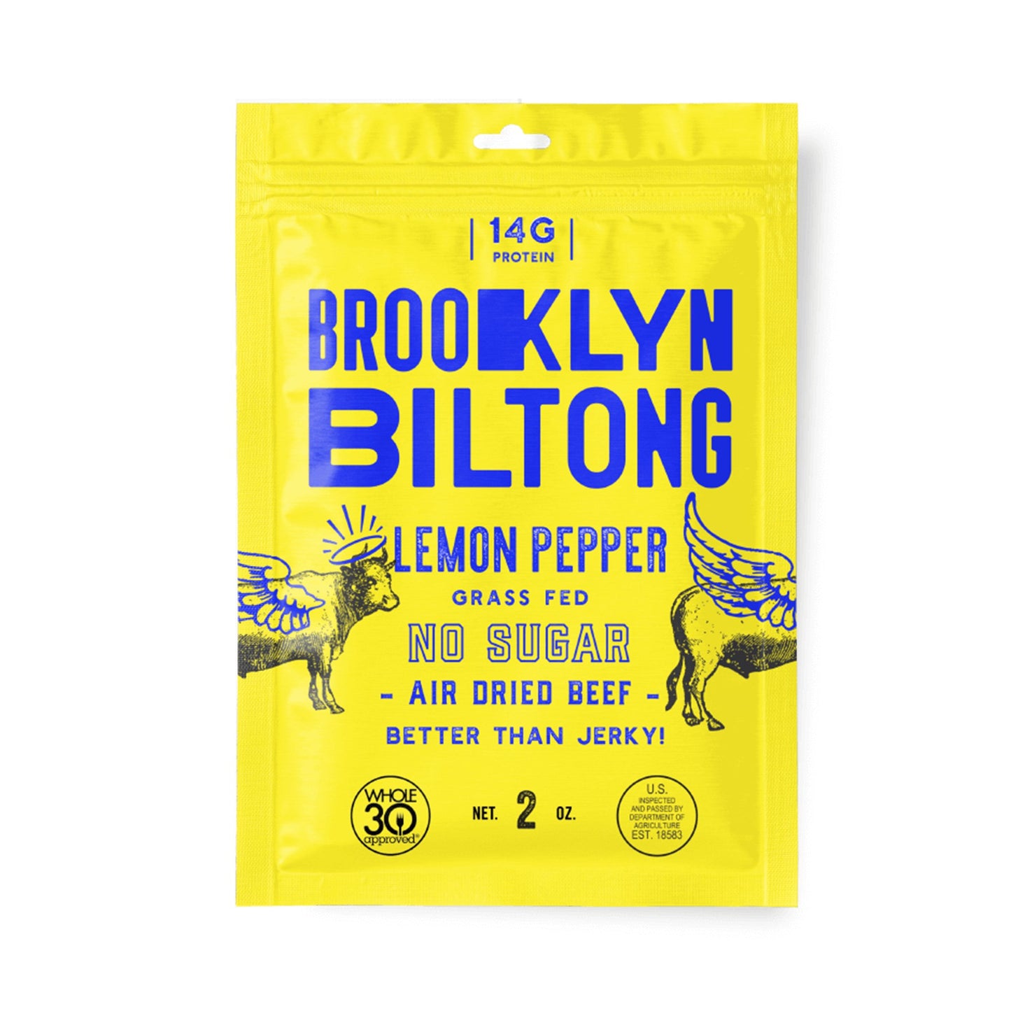 Manly Man Co. Lemon Pepper Grass - Fed Biltong - Angler's Pro Tackle & Outdoors