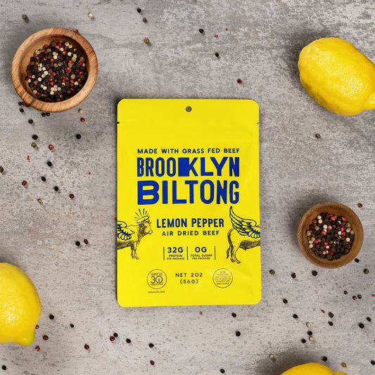 Manly Man Co. Lemon Pepper Grass - Fed Biltong - Angler's Pro Tackle & Outdoors