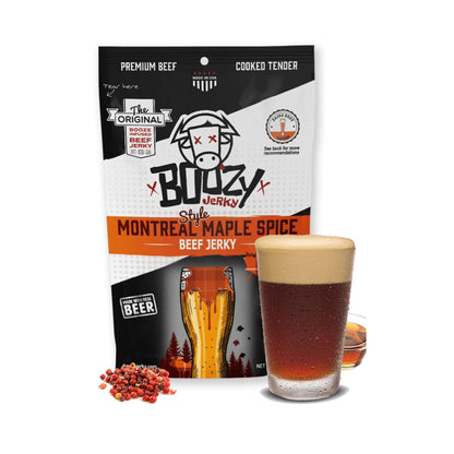 Manly Man Co. Montreal Maple Spice Lager Beef Jerky - Angler's Pro Tackle & Outdoors