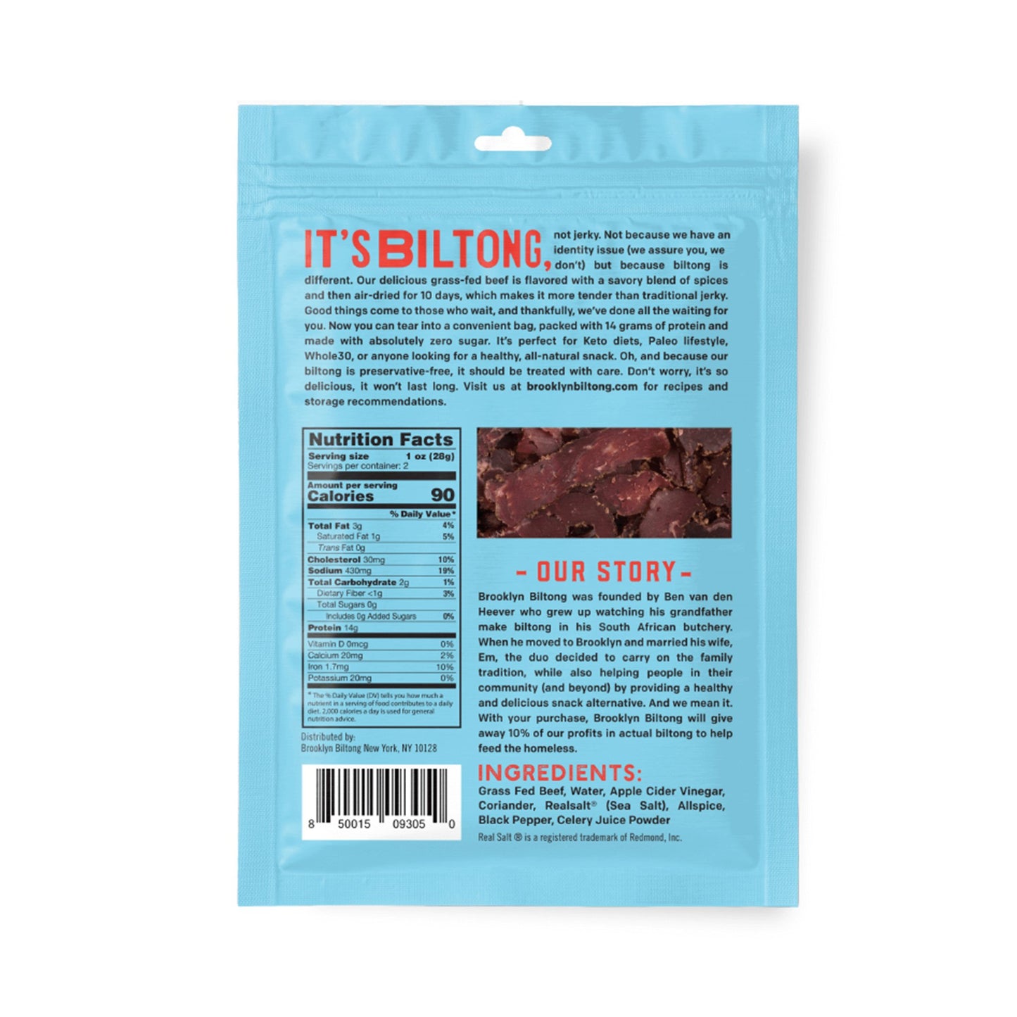 Manly Man Co. Original Grass - Fed Biltong - Angler's Pro Tackle & Outdoors