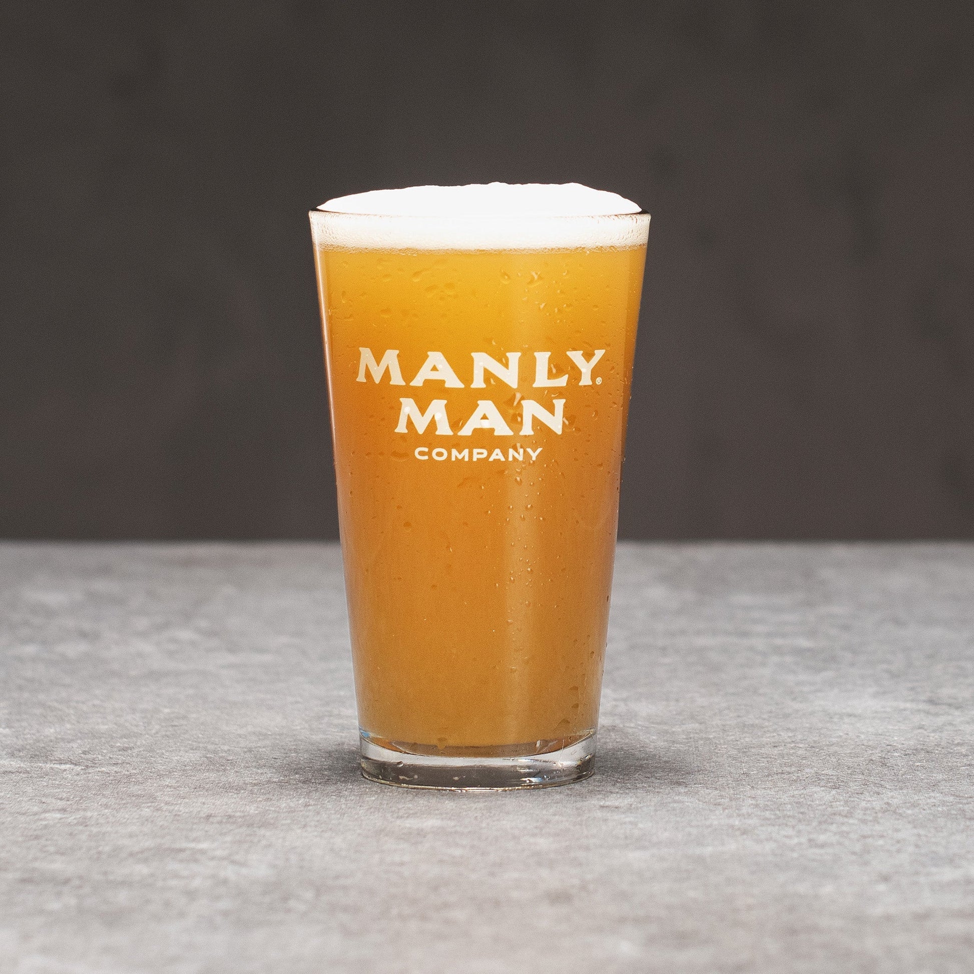 Manly Man Co. Pint Glass - Angler's Pro Tackle & Outdoors