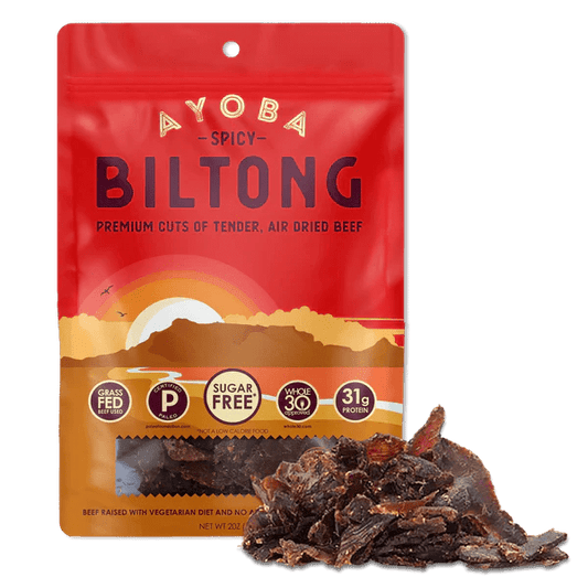 Manly Man Co. Spicy Biltong Air Dried Beef - Angler's Pro Tackle & Outdoors