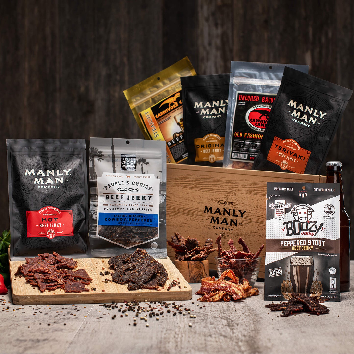 Manly Man Co. The Best Jerky Gift Box - Angler's Pro Tackle & Outdoors