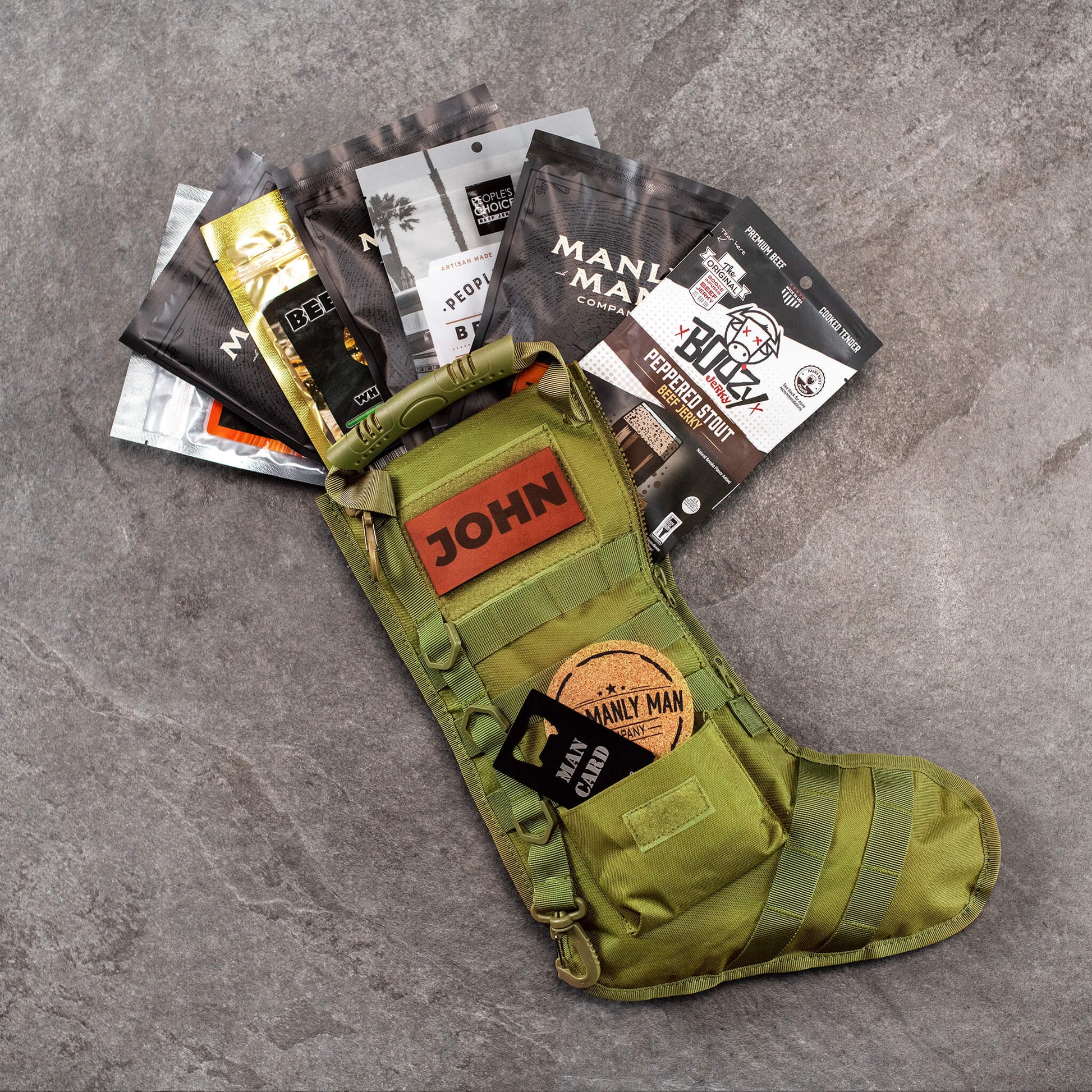 Manly Man Co. The Best Jerky Tactical X - Mas Stocking Kit - Angler's Pro Tackle & Outdoors