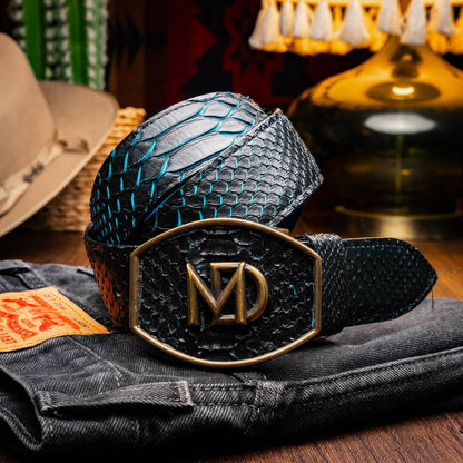 Marco Di Milano Arkansas Belt Black / Blue - Angler's Pro Tackle & Outdoors