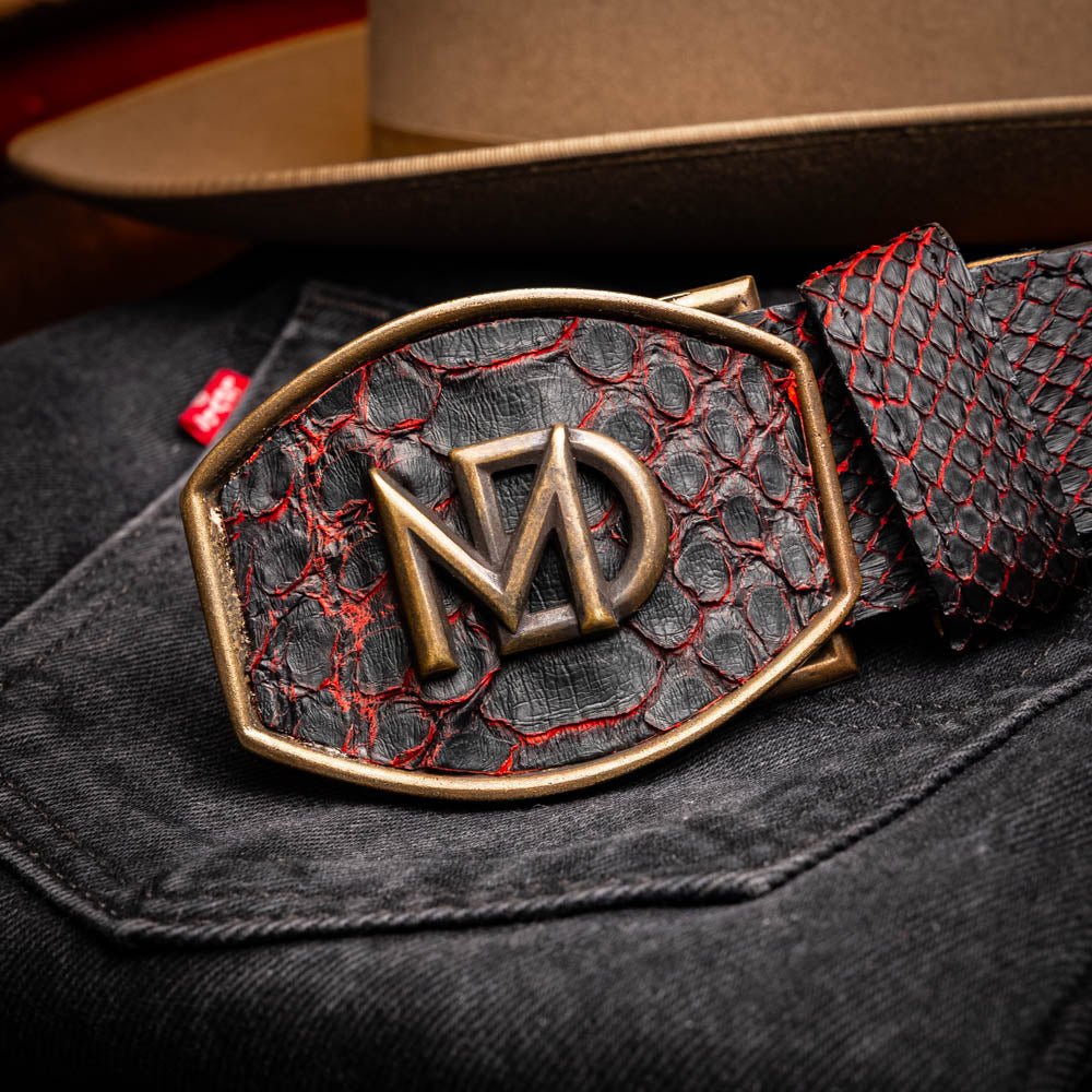 Marco Di Milano Arkansas Belt BlackCherry - Angler's Pro Tackle & Outdoors