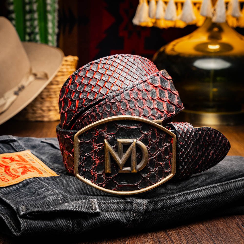 Marco Di Milano Arkansas Belt BlackCherry - Angler's Pro Tackle & Outdoors