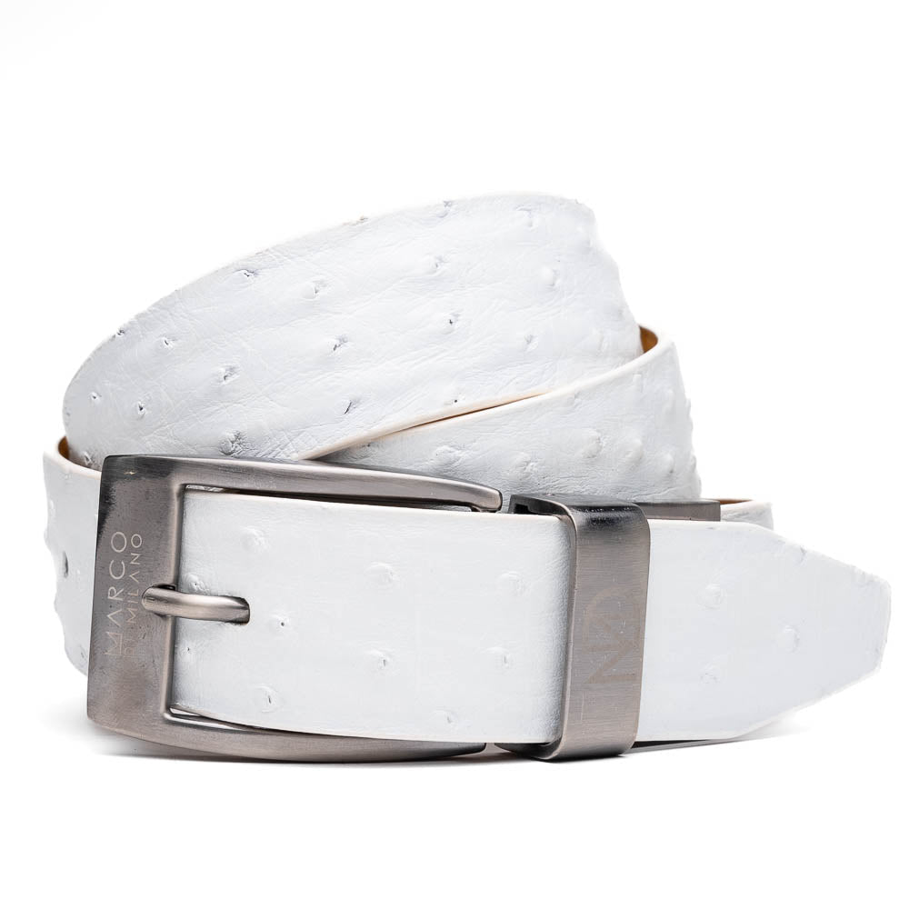 Marco Di Milano Domenico Belt White - Angler's Pro Tackle & Outdoors