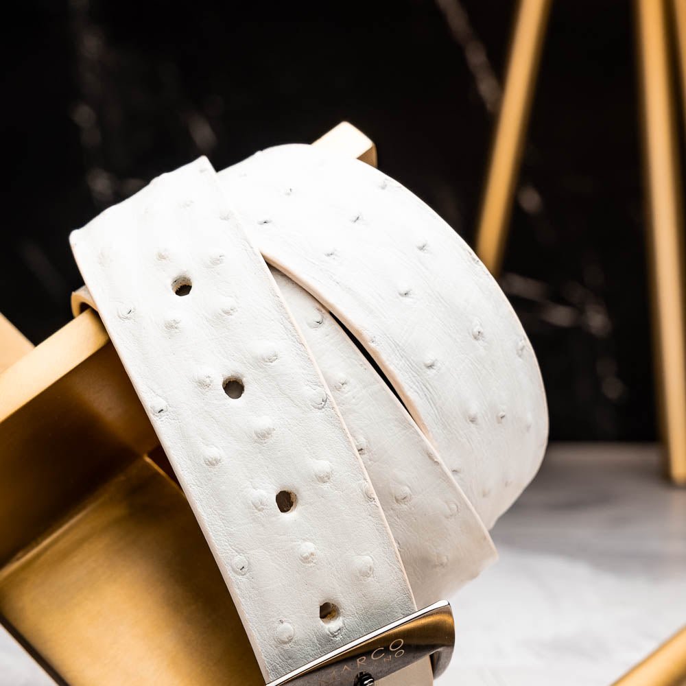 Marco Di Milano Domenico Belt White - Angler's Pro Tackle & Outdoors