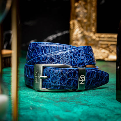 Marco Di Milano Emilio Belt Antique Navy - Angler's Pro Tackle & Outdoors