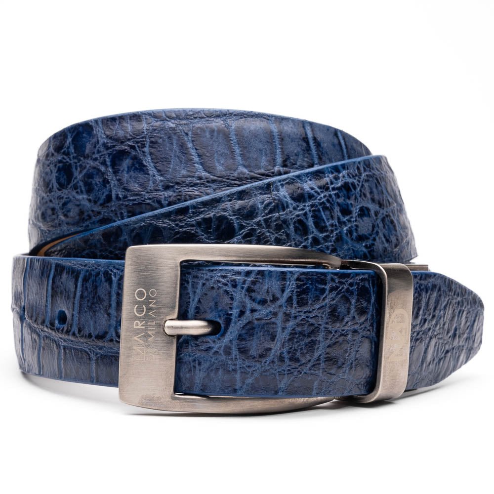 Marco Di Milano Emilio Belt Antique Navy - Angler's Pro Tackle & Outdoors