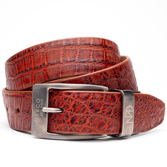 Marco Di Milano Emilio Belt Rustic Cognac - Angler's Pro Tackle & Outdoors